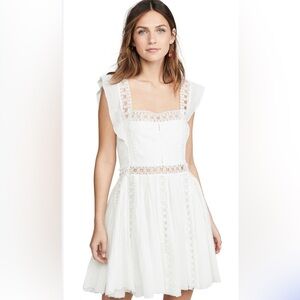 Free People NWT.  Size L. “Verona” dress in Ivory